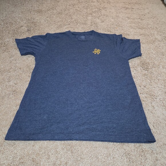 Diageo Tangerine Shirt Large Navy Blue Key Graphic Tee